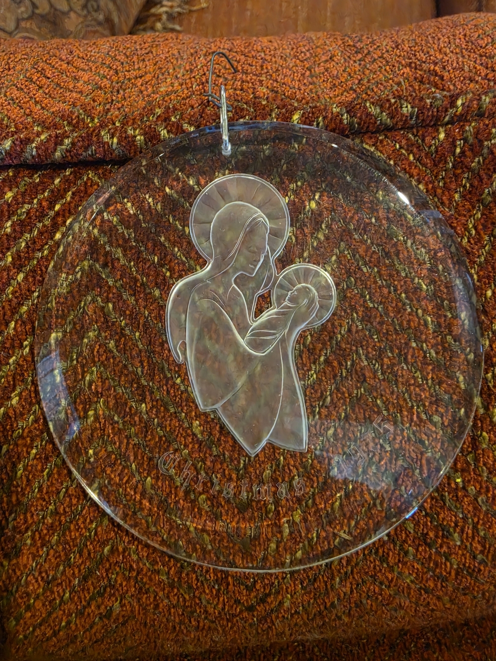 Vintage 1975 Ball Heirloom Ornament Madonna & Child Limited Edition Boxed